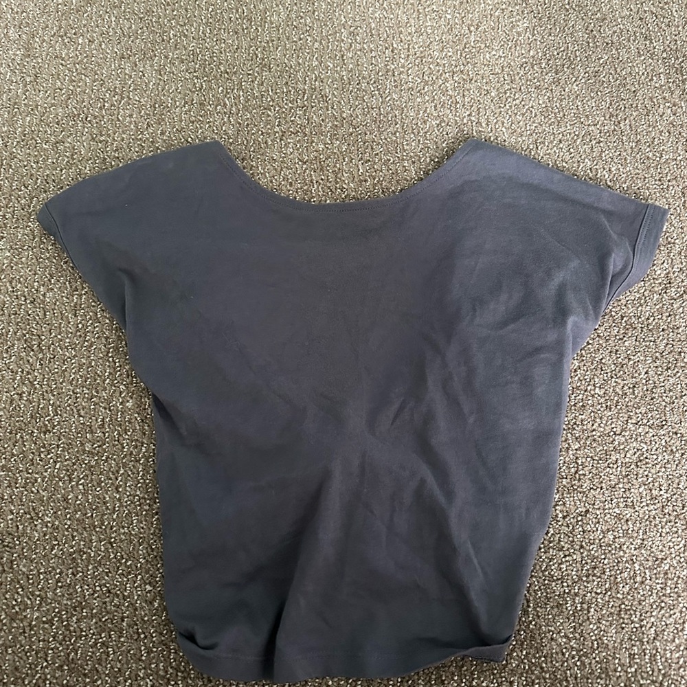 Classic Dark Gray Short Sleeve Women's Tee